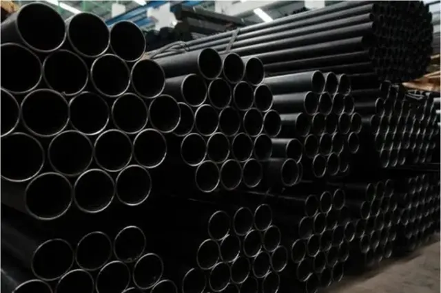 Black ERW steel pipes