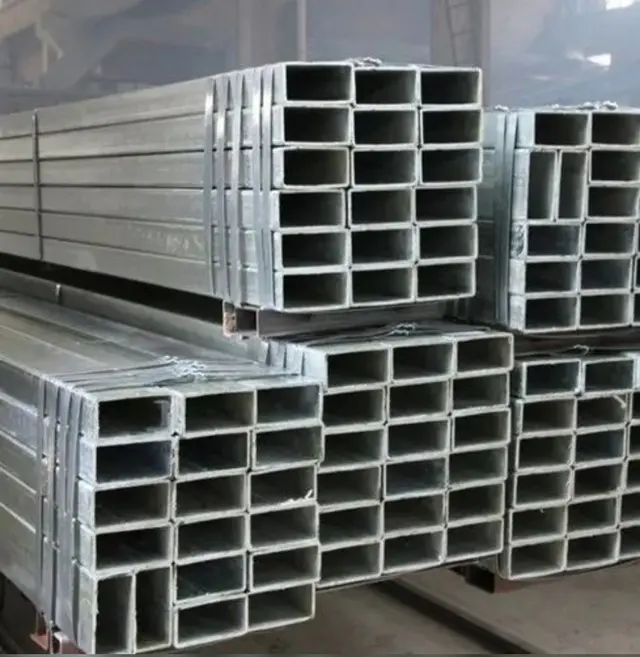 Pre Galvanized Iron Rectangular Pipes